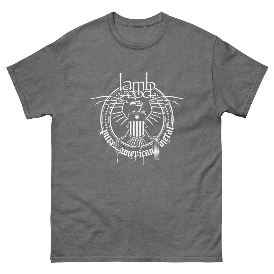 Lamb of God Skeleton Eagle Unisex classic tee