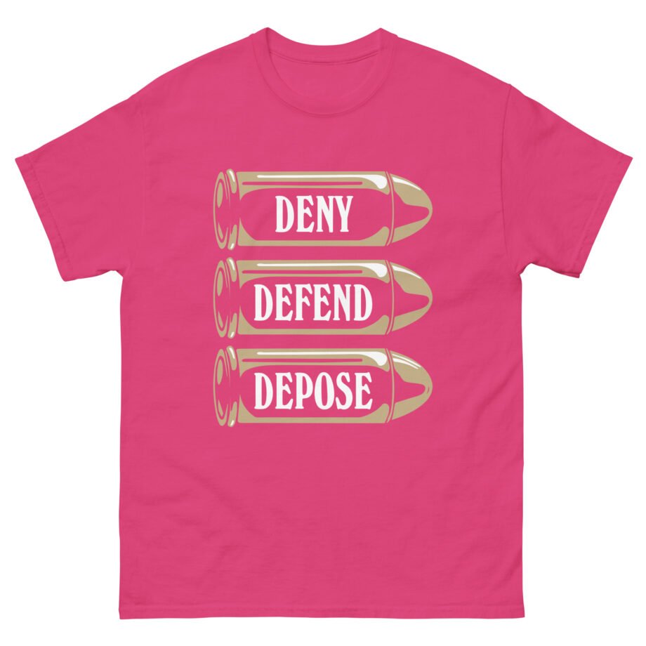 Deny Defend Depose Unisex classic tee