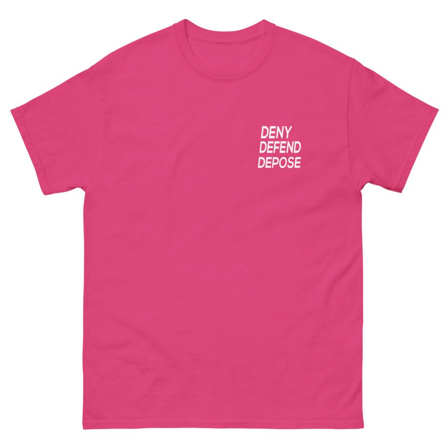 Deny Defend Depose Unisex classic tee