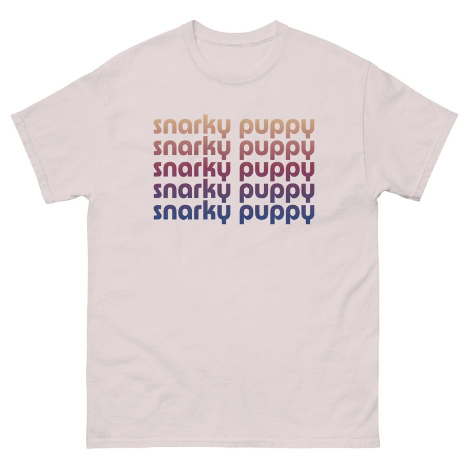 Snarky Puppy Repeating Logo Unisex classic tee