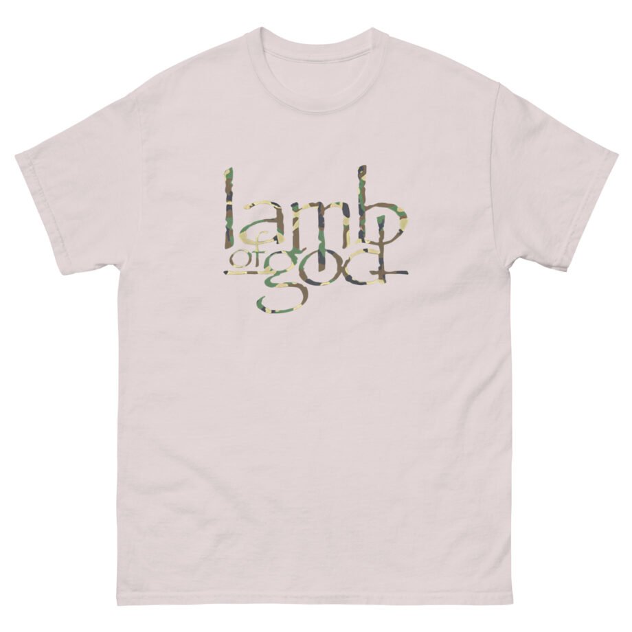 Lamb of God Camo Flag Unisex classic tee