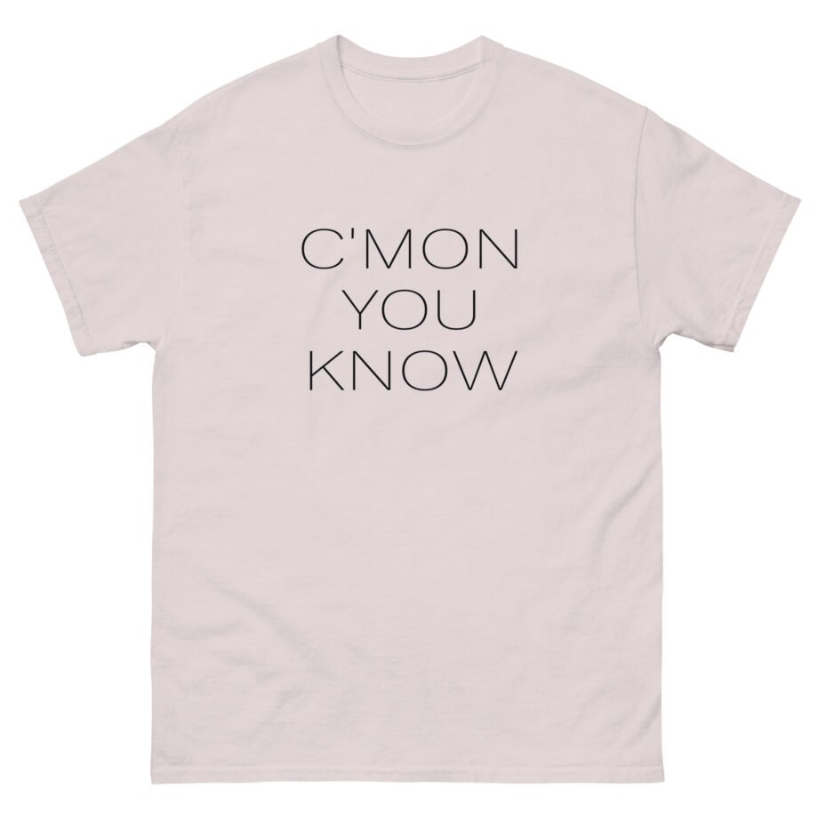 Liam Gallagher C'mon You Know Unisex classic tee