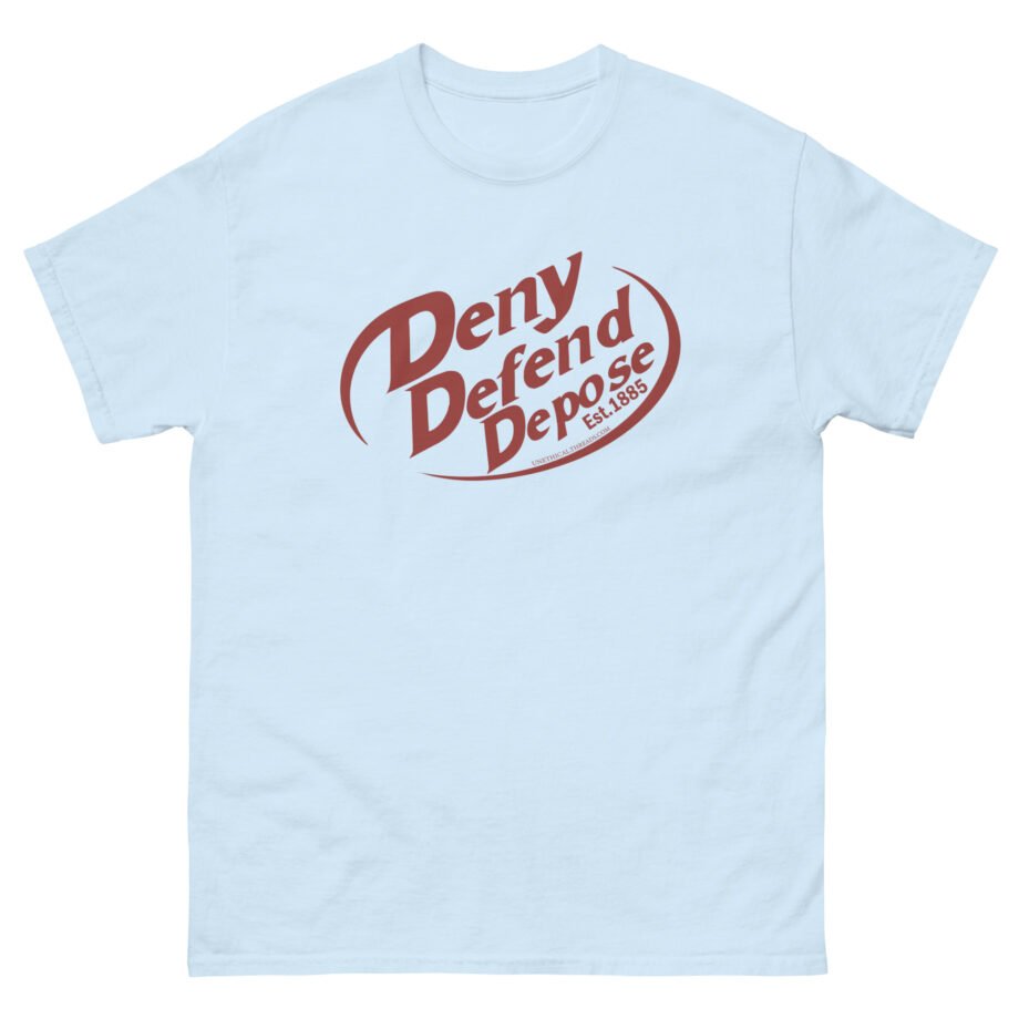 Deny Defend Depose Unisex classic tee