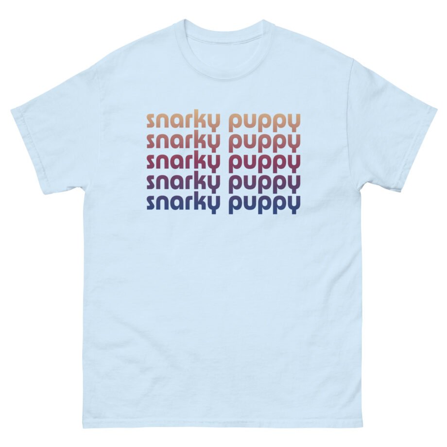 Snarky Puppy Repeating Logo Unisex classic tee