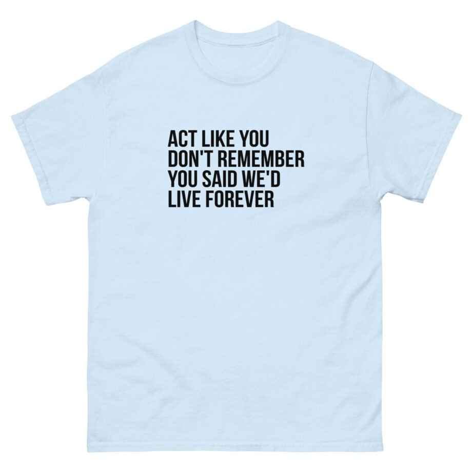 Liam Gallagher One of Us Unisex classic tee