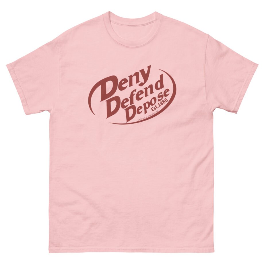 Deny Defend Depose Unisex classic tee