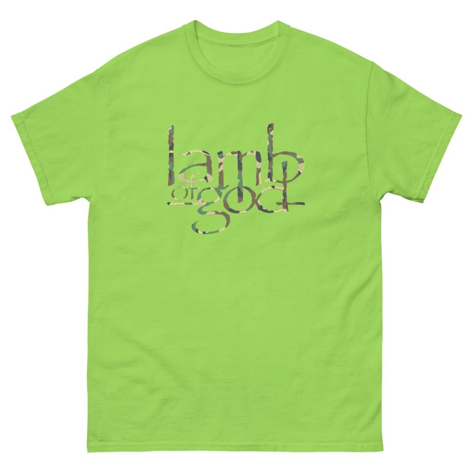 Lamb of God Camo Flag Unisex classic tee