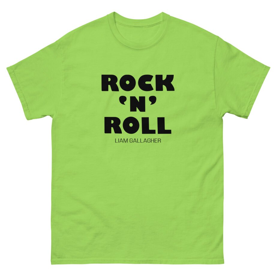 Liam Gallagher Amplified Rock N Roll Unisex classic tee