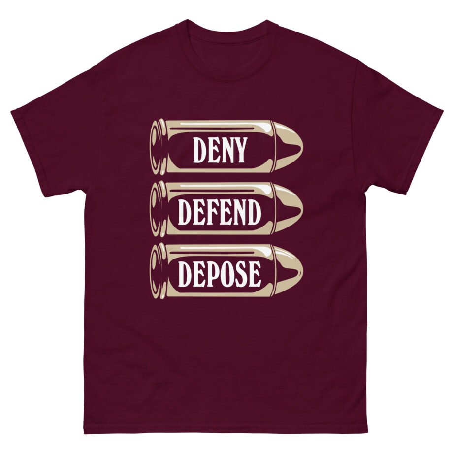 Deny Defend Depose Unisex classic tee