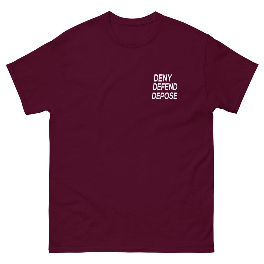 Deny Defend Depose Unisex classic tee