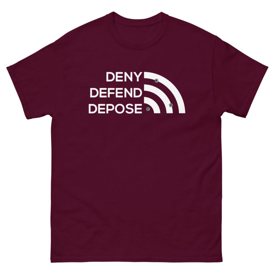 Deny Defend Depose Unisex classic tee
