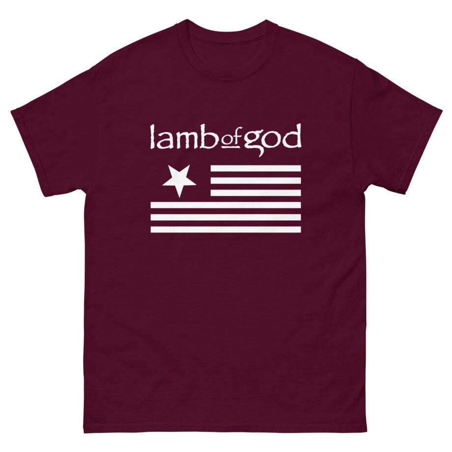 Lamb of God Flag Unisex classic tee