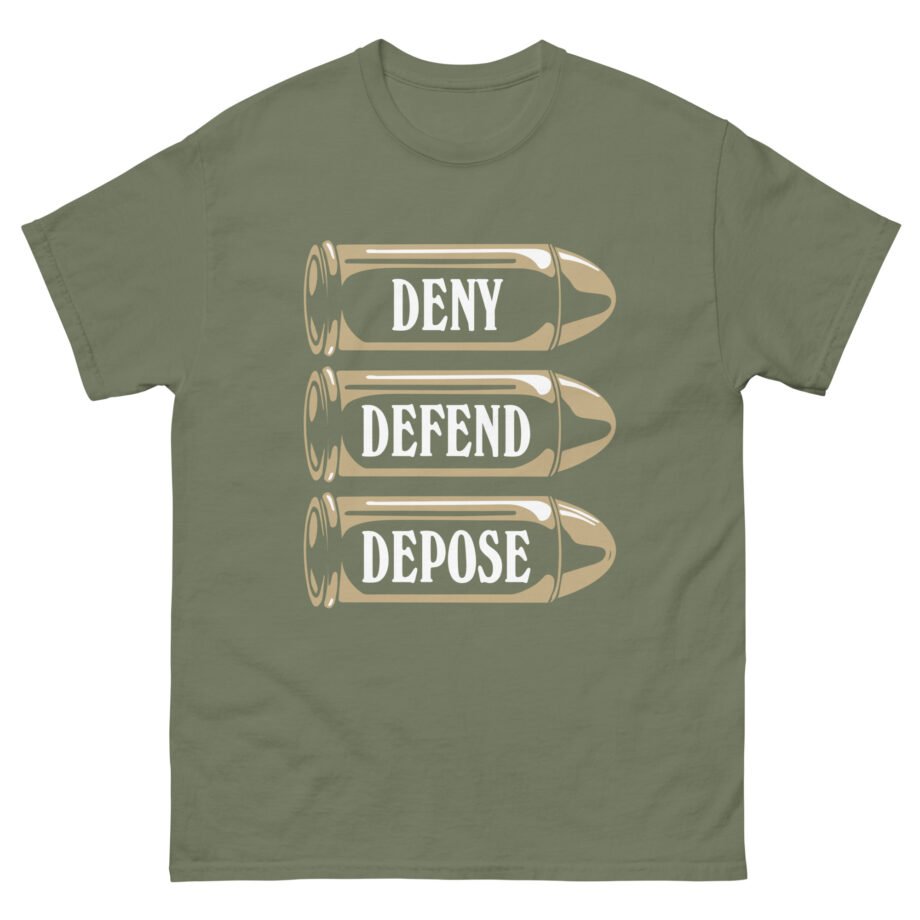 Deny Defend Depose Unisex classic tee
