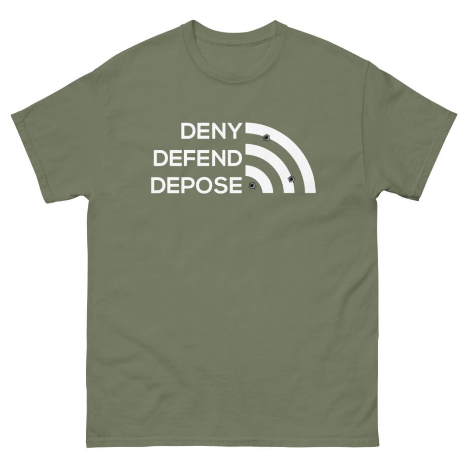 Deny Defend Depose Unisex classic tee
