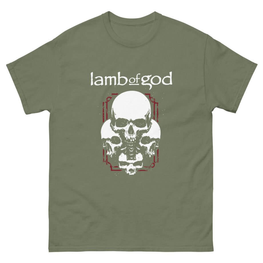 Lamb of God 4 Skulls Unisex classic tee