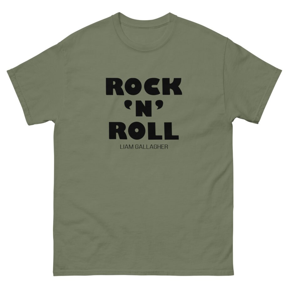 Liam Gallagher Amplified Rock N Roll Unisex classic tee