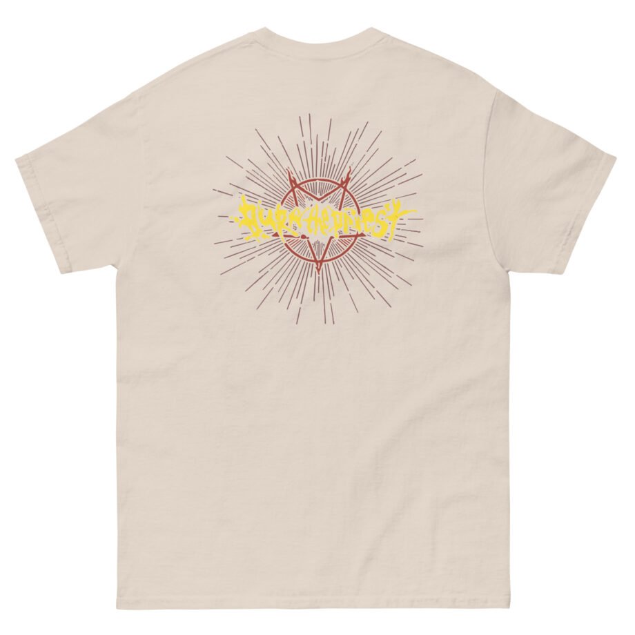 Lamb of God Burn The Priest Logo Unisex classic tee