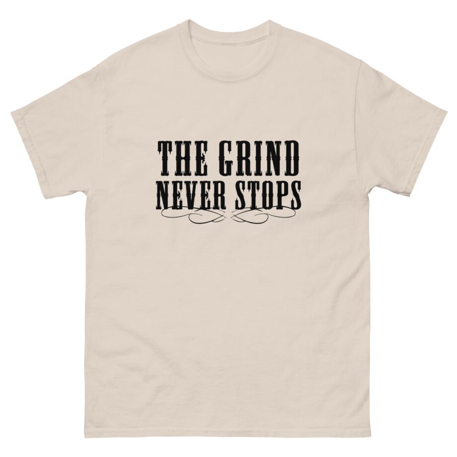 Young Smokes the Grind Never Stops Unisex classic tee