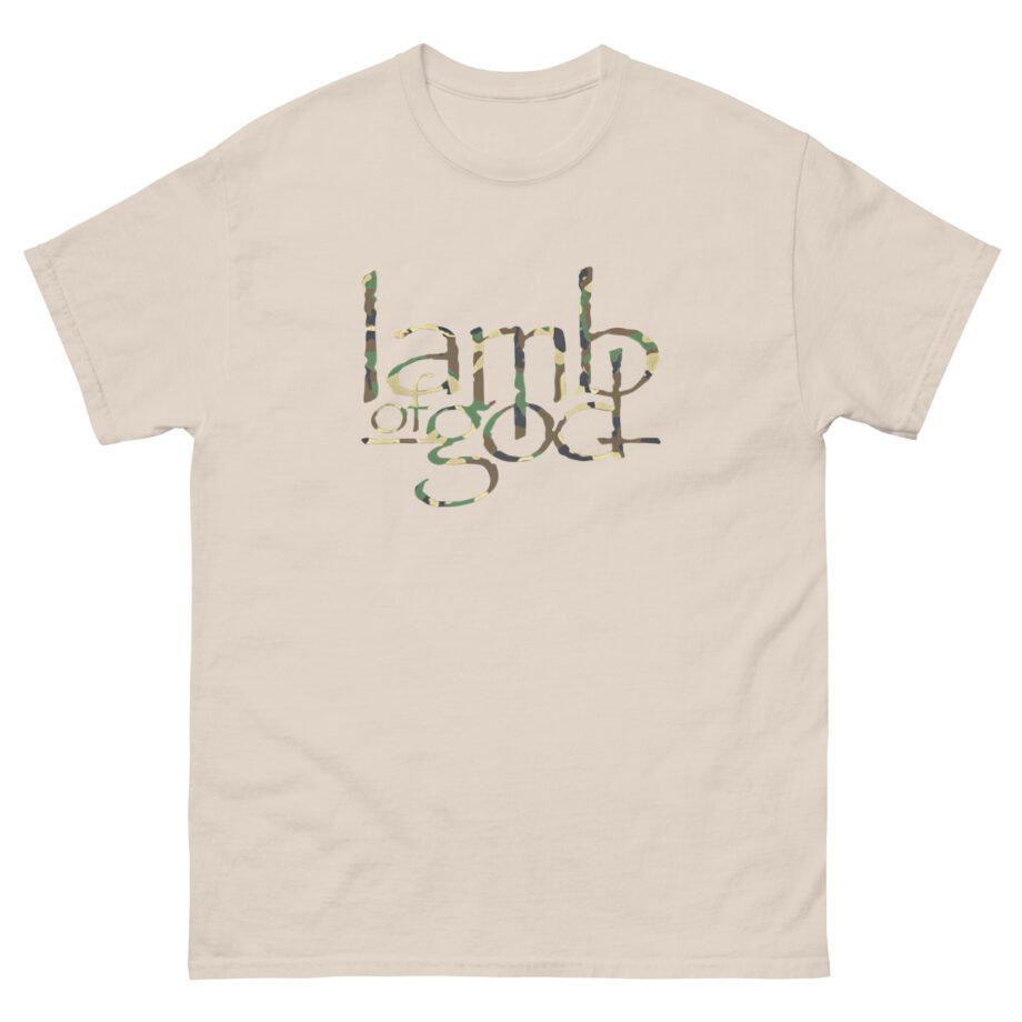 Lamb of God Camo Flag Unisex classic tee