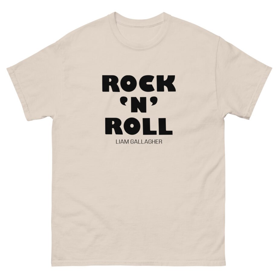 Liam Gallagher Amplified Rock N Roll Unisex classic tee