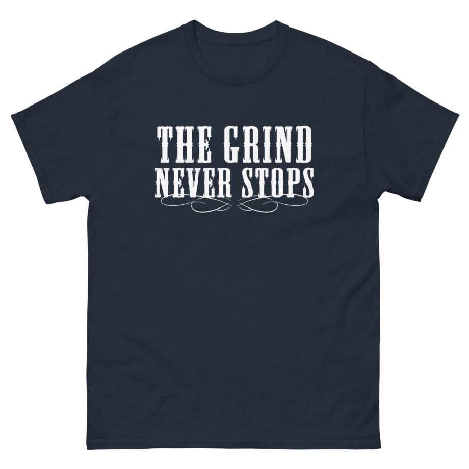 Young Smokes the Grind Never Stops Unisex classic tee