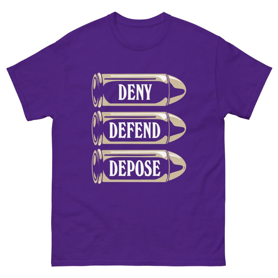 Deny Defend Depose Unisex classic tee
