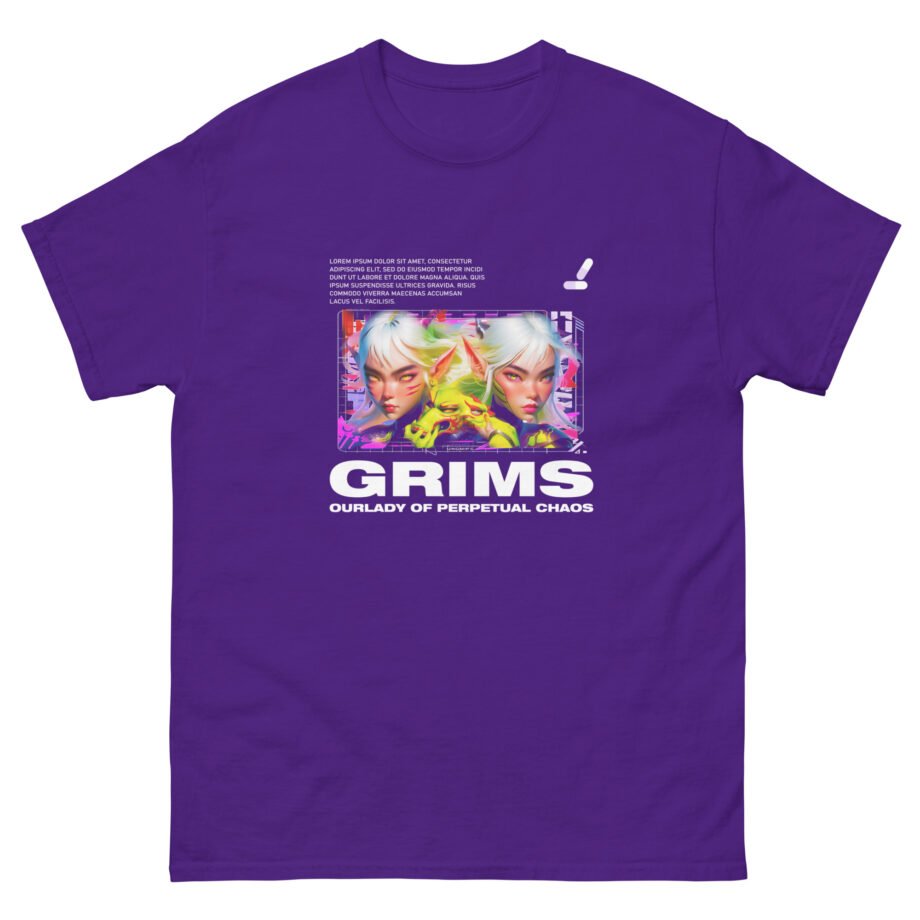 Grimes Our Lady of Perpetual Chaos Unisex classic tee
