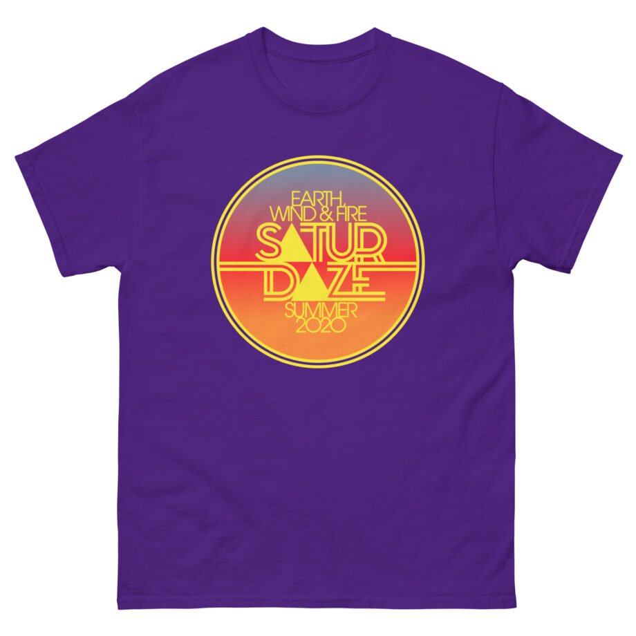 Earth Wind & Fire Saturdaze Unisex classic tee