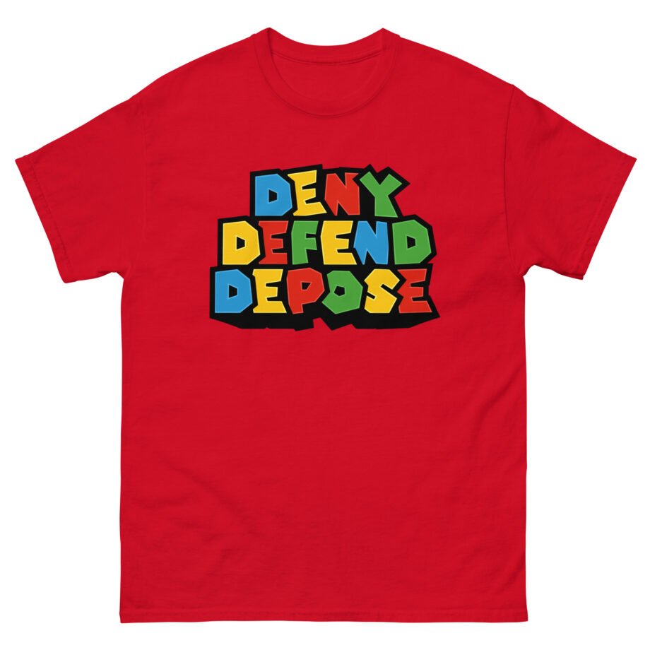 Deny Defend Depose Unisex classic tee