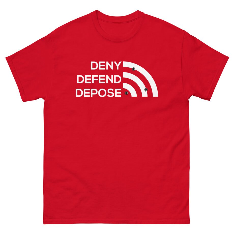 Deny Defend Depose Unisex classic tee