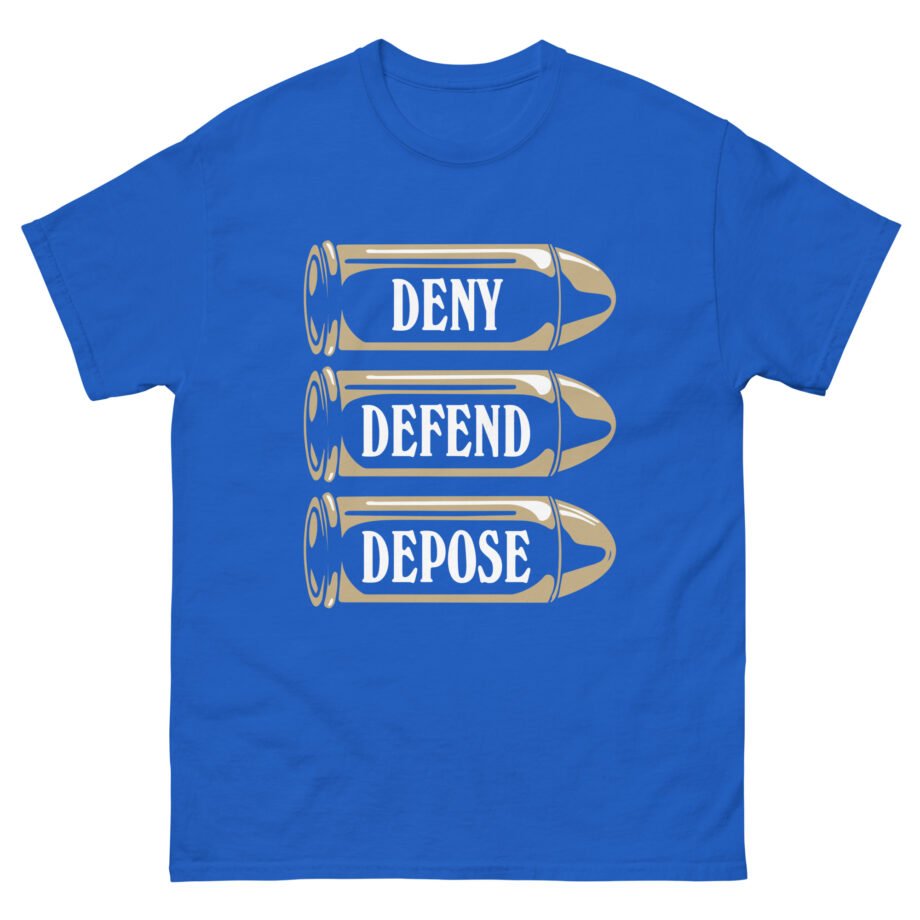 Deny Defend Depose Unisex classic tee