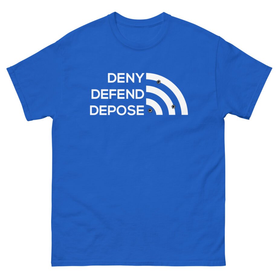 Deny Defend Depose Unisex classic tee