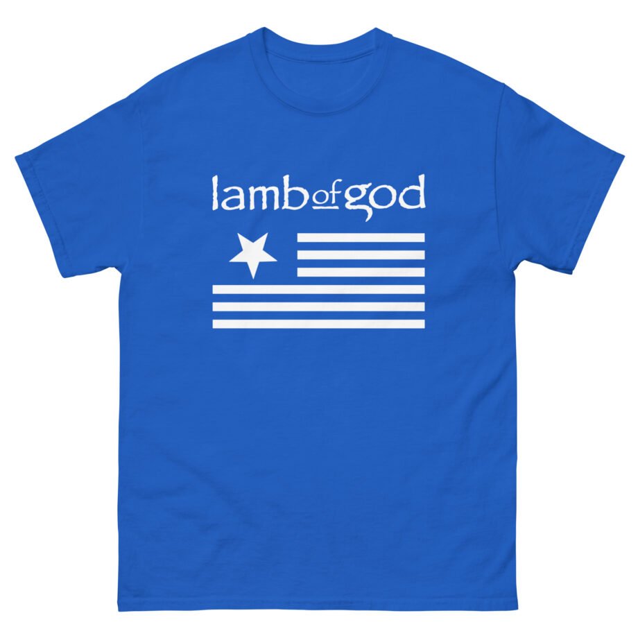 Lamb of God Flag Unisex classic tee