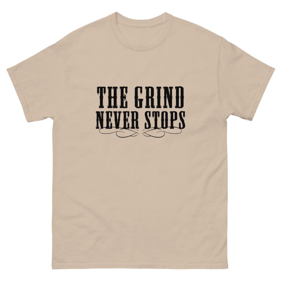 Young Smokes the Grind Never Stops Unisex classic tee