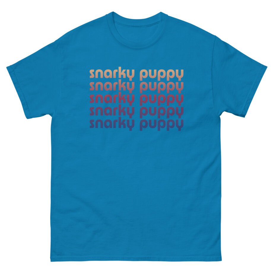 Snarky Puppy Repeating Logo Unisex classic tee
