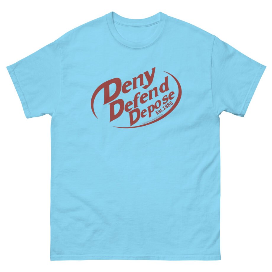 Deny Defend Depose Unisex classic tee