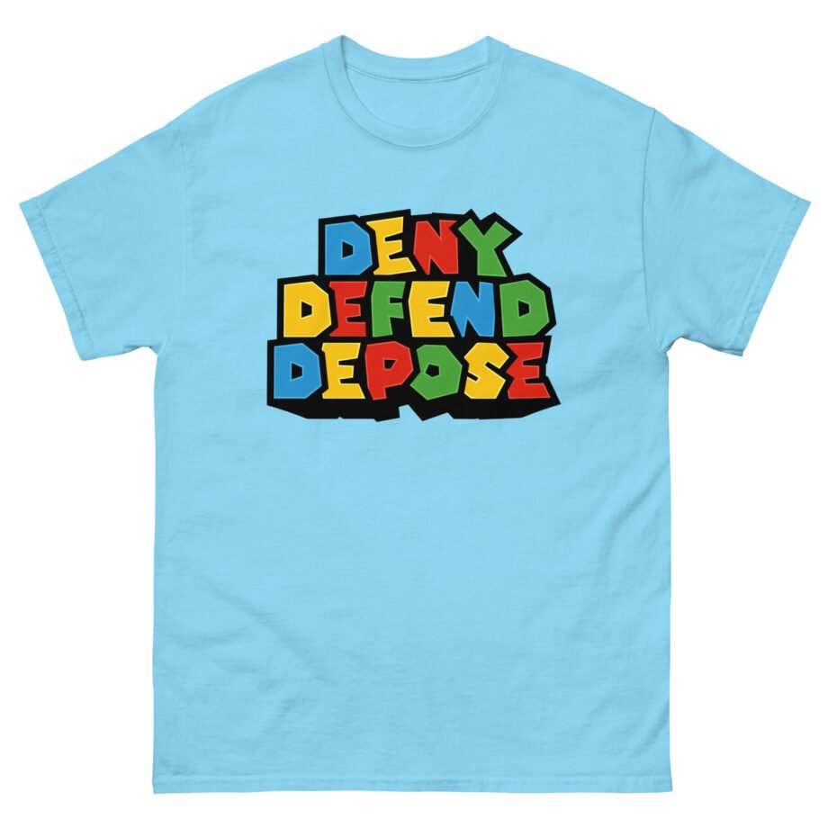 Deny Defend Depose Unisex classic tee