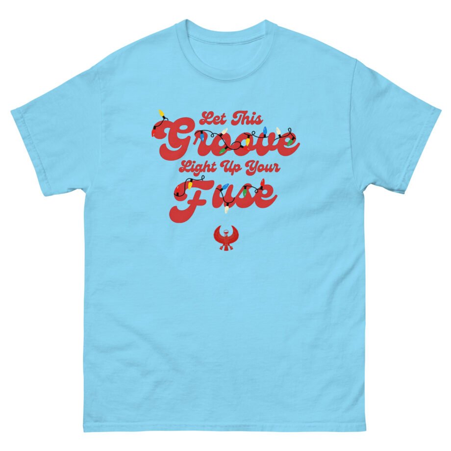 Earth Wind & Fire Light Up Your Fuse Unisex classic tee