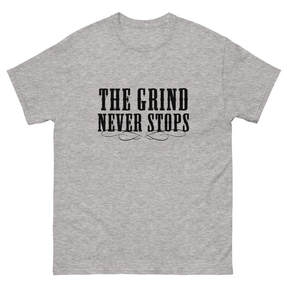 Young Smokes the Grind Never Stops Unisex classic tee