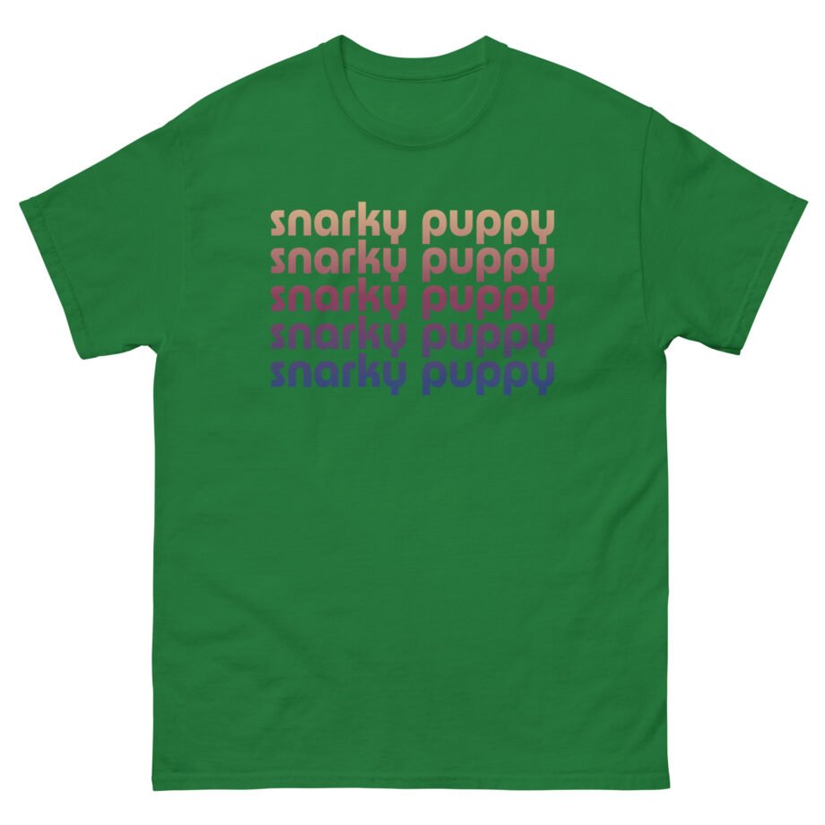 Snarky Puppy Repeating Logo Unisex classic tee