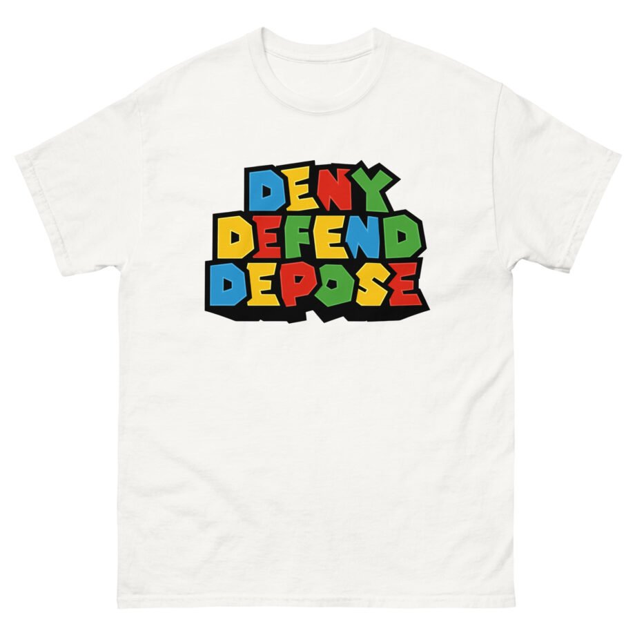 Deny Defend Depose Unisex classic tee