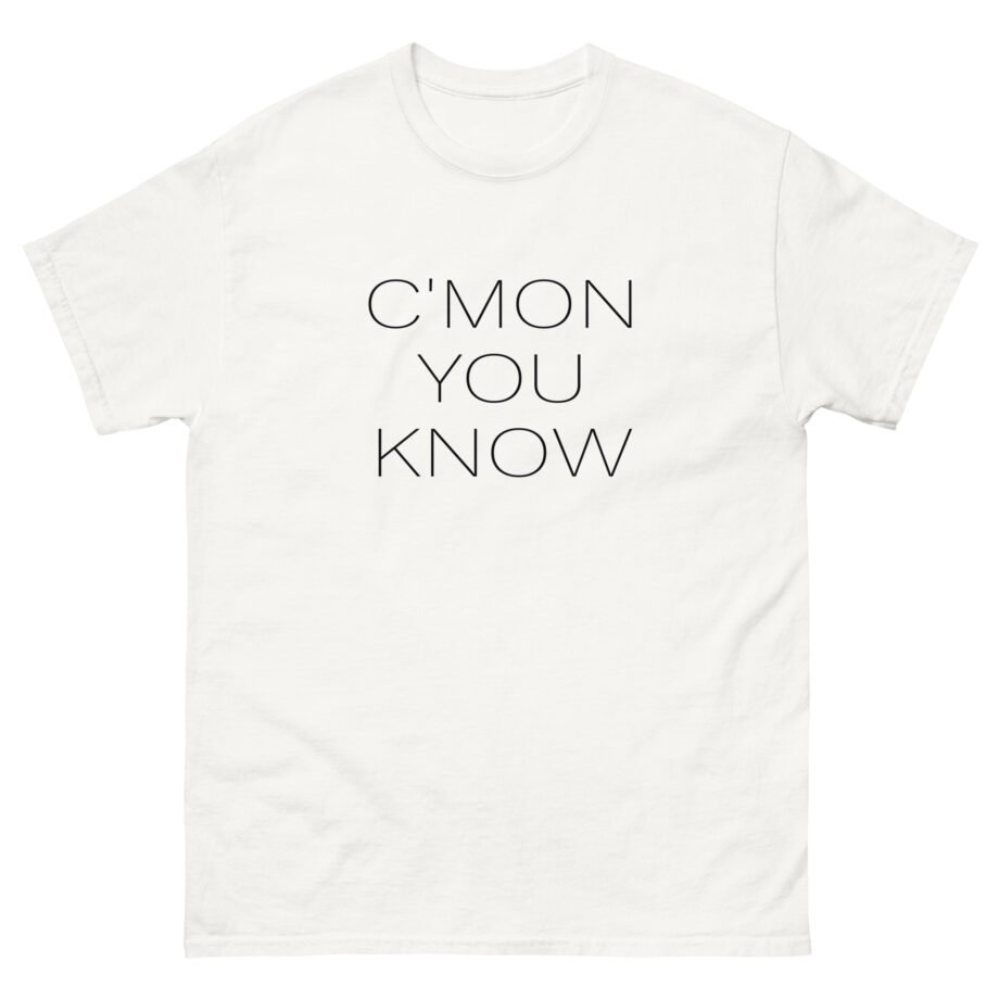 Liam Gallagher C'mon You Know Unisex classic tee