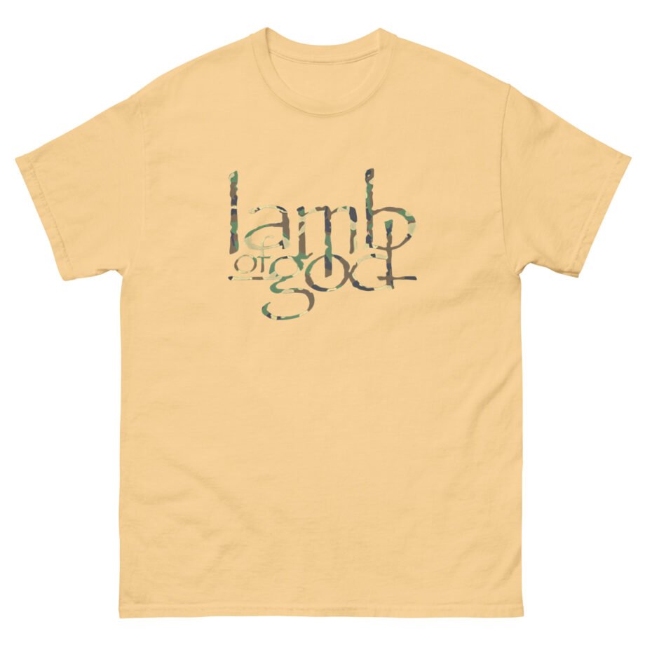 Lamb of God Camo Flag Unisex classic tee